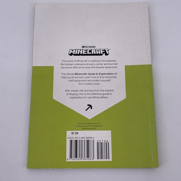 MINECRAFT Book Set Mojang Guide to Creative and Exploration Instruction Help - Picture 3 of 10